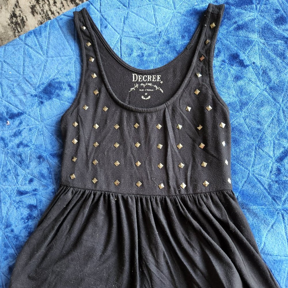Decree dressy tank top black Md